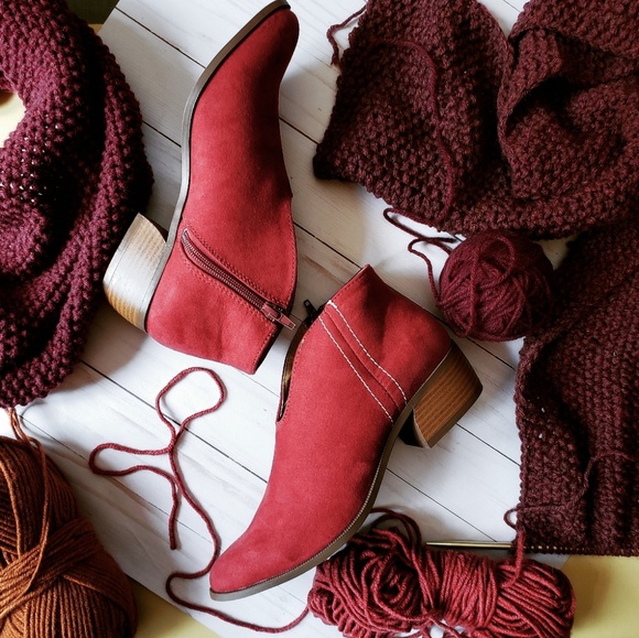 🚨LAST PAIR//The Cheyenne// Brick red bootie - Picture 4 of 7